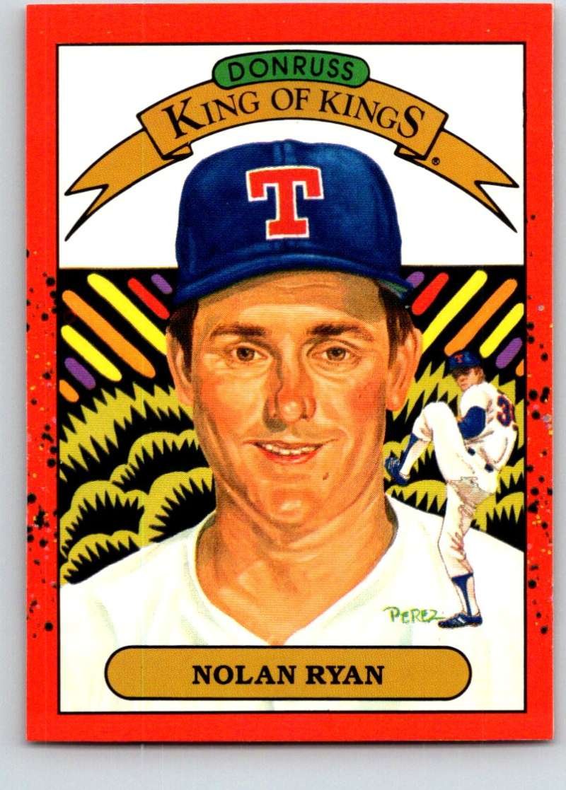 1990 Donruss #665 Nolan Ryan KING