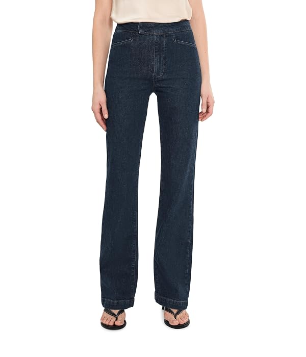 PAIGE Women's Stevie Bootcut Trousers Jolene Pockets in Ballast, Ballast, Size: 28, Inseam: 34.5 by PAIGE - Used condition - US$93.91