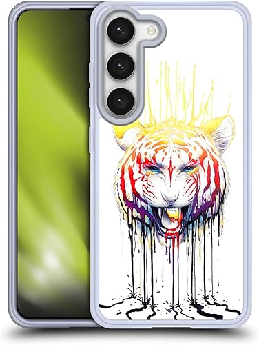 Miniatura 10 de Head Case Designs Officially Licensed Jonas JoJoesArt Jödicke Yin Yang Wolves Creatures Soft Gel Case Compatible with Samsung Galaxy S23 5G