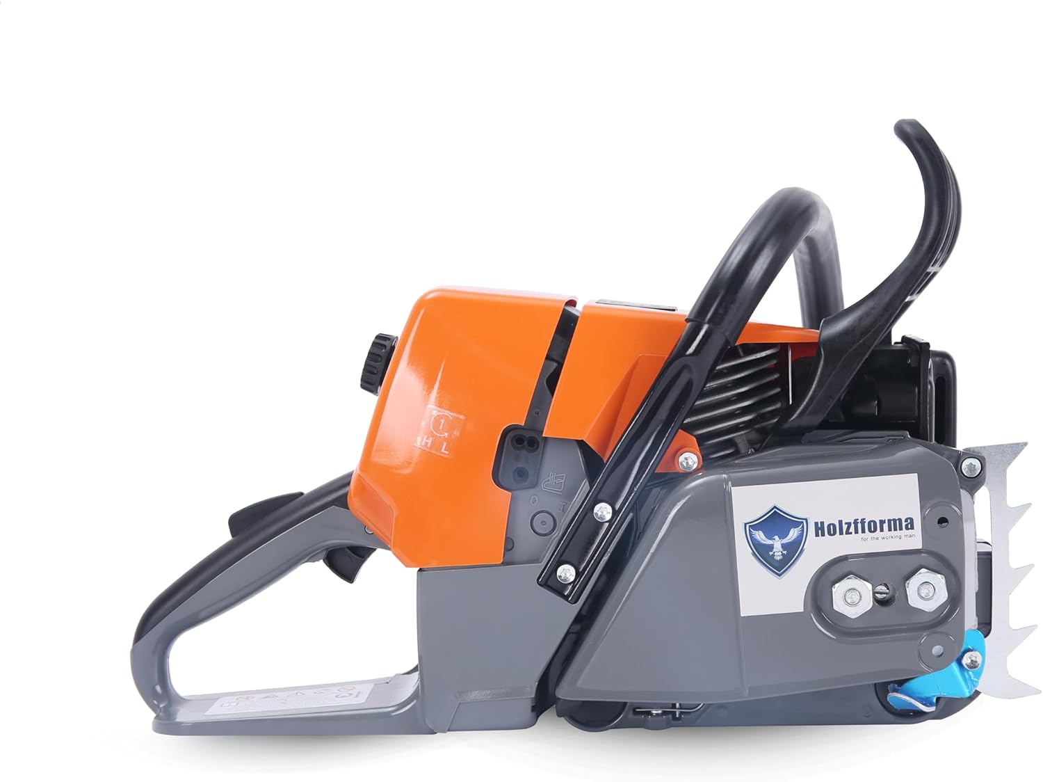 Holzfforma 76.5cc G466 4.4KW Gasoline Chain Saw Power Head Orange Drak Grey are Compatible with MS460 046 Chainsaw