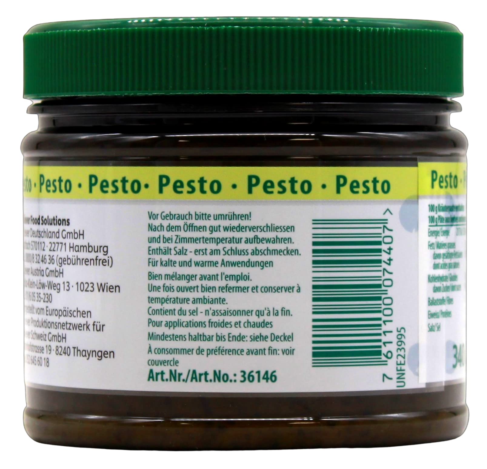 Knorr Mise en place Basilikum Pesto, (2 x 340g)