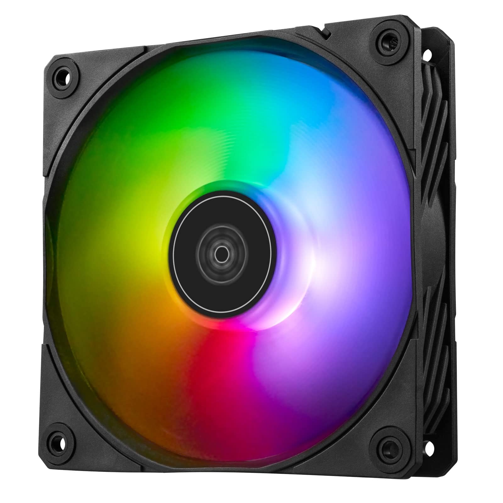 SilverStone Technology SST-SF120B-ARGB - Shark Force Leistungsverstärkter 120-mm-PWM-ARGB-Lüfter