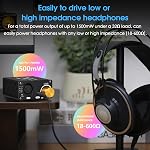 Douk Audio HiFi Fully Balanced Headphone Amplifier Mini Stereo Amp for XLR/4.4mm Headsets (U5 PRO)
