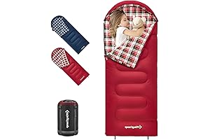 KingCamp Kids' Sleeping Bag: Perfect for Chilly Nights Outdoors
