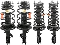 Vista 17 de MOSTPLUS Juego de amortiguador y resorte de puntal delantero compatible para Toyota Avalon 2012-2017 172941/172940, resorte helicoidal, 2 piezas