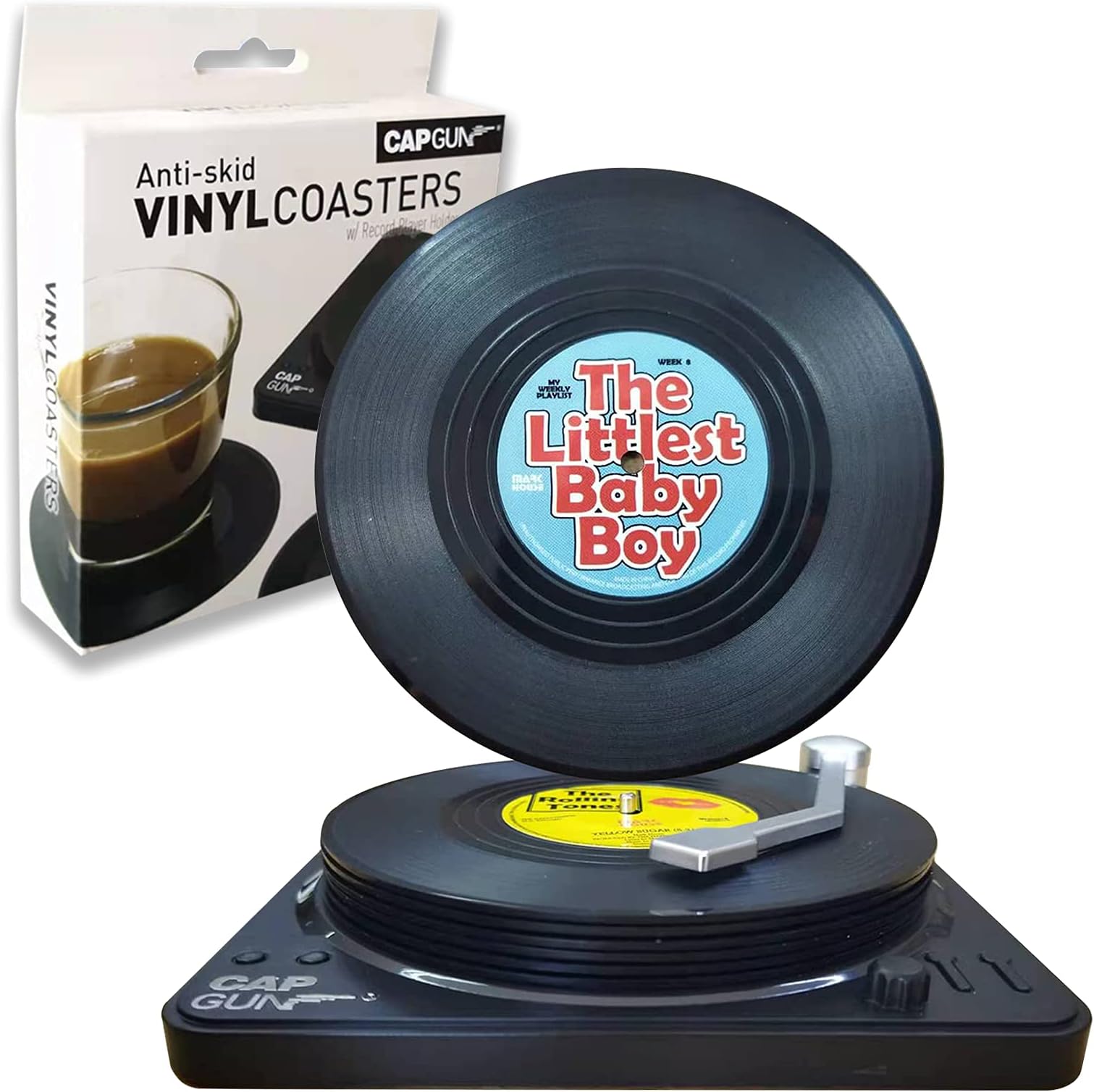 Vintage Record Coasters Upcycled Vintage Vinyl LP