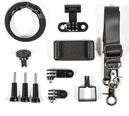 Miniatura 8 de XINANEE - Soporte para cámara de acción con soporte para correa de pecho para DJI OSMO Pocket 12 OSMO Action 3 Insta360 ONE RS, R, ONE X3, X2  Vlog