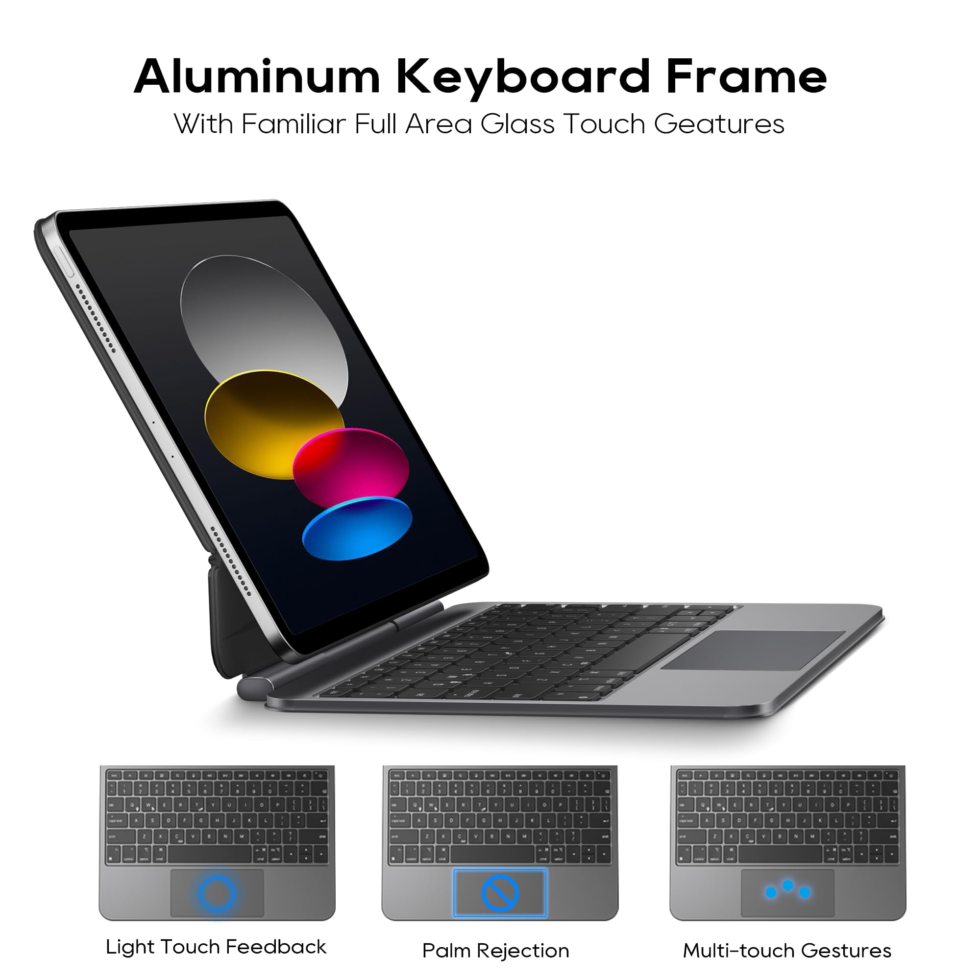 Amazon.com: edaiser Aluminum Alloy Magic Keyboard Case for iPad