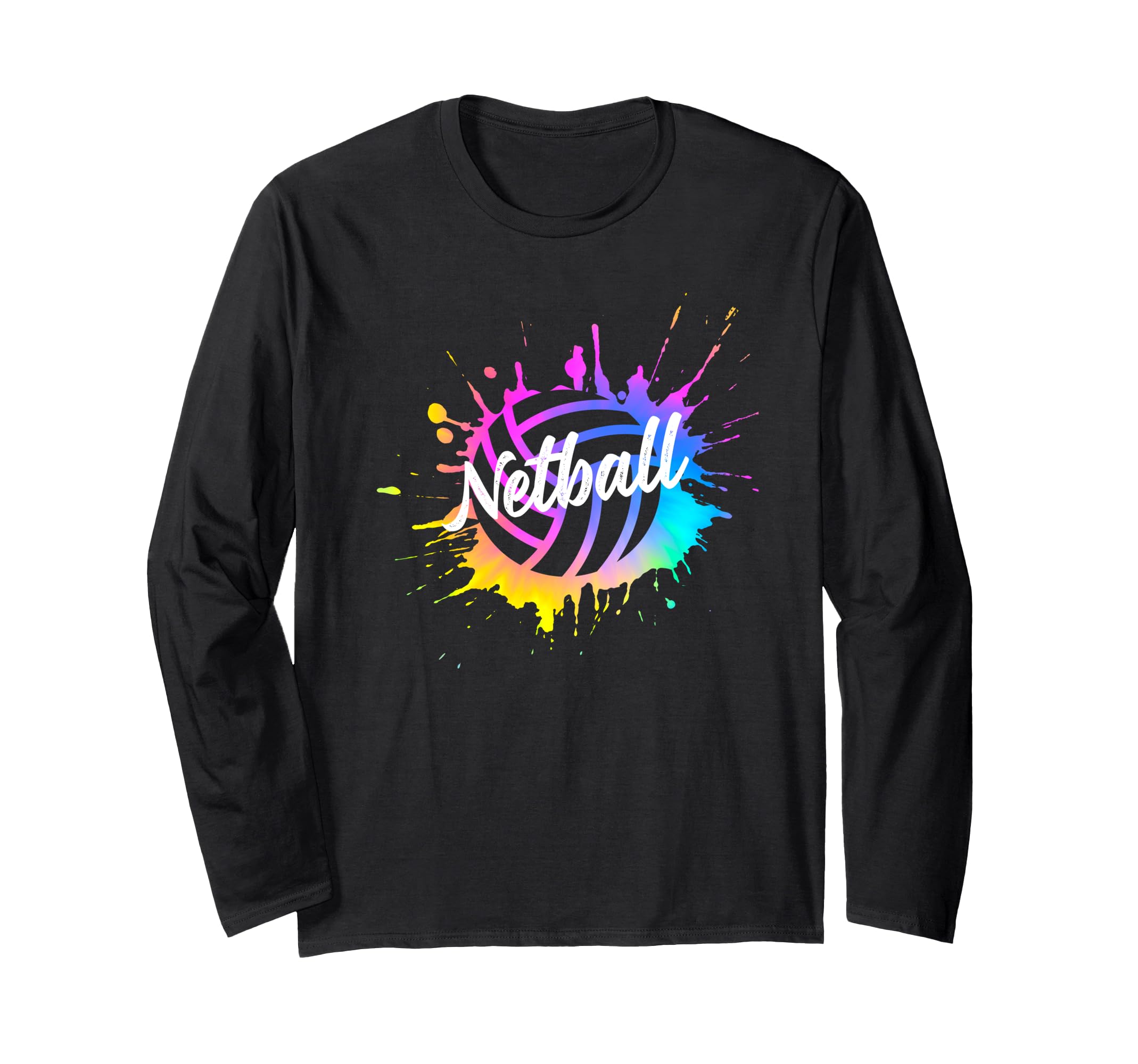 Girls & Women's Long Sleeve Netball Team T-Shirt Apparel