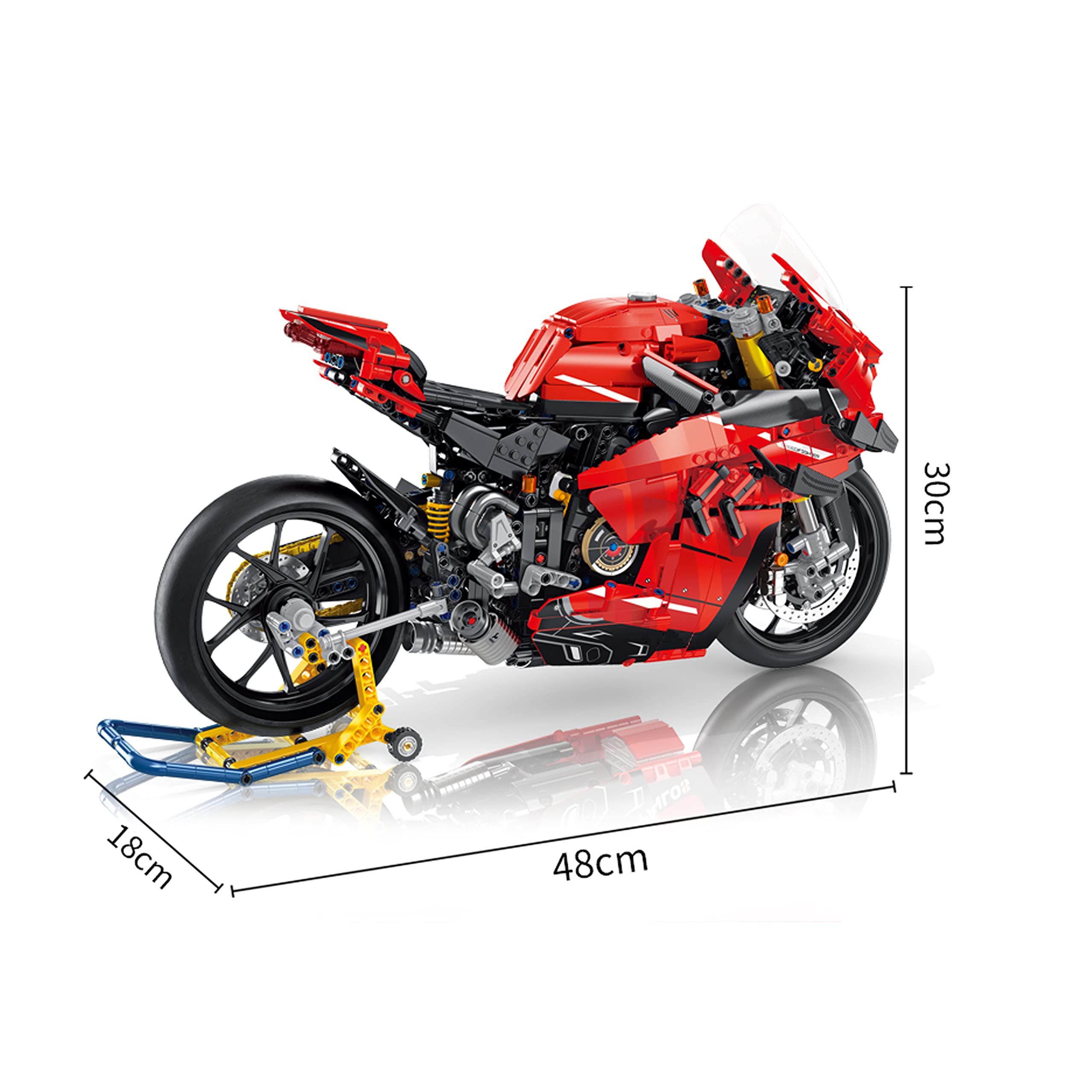 Sayn Technics Motorcycle For Lego Ducati V4s 2129 Desertcart