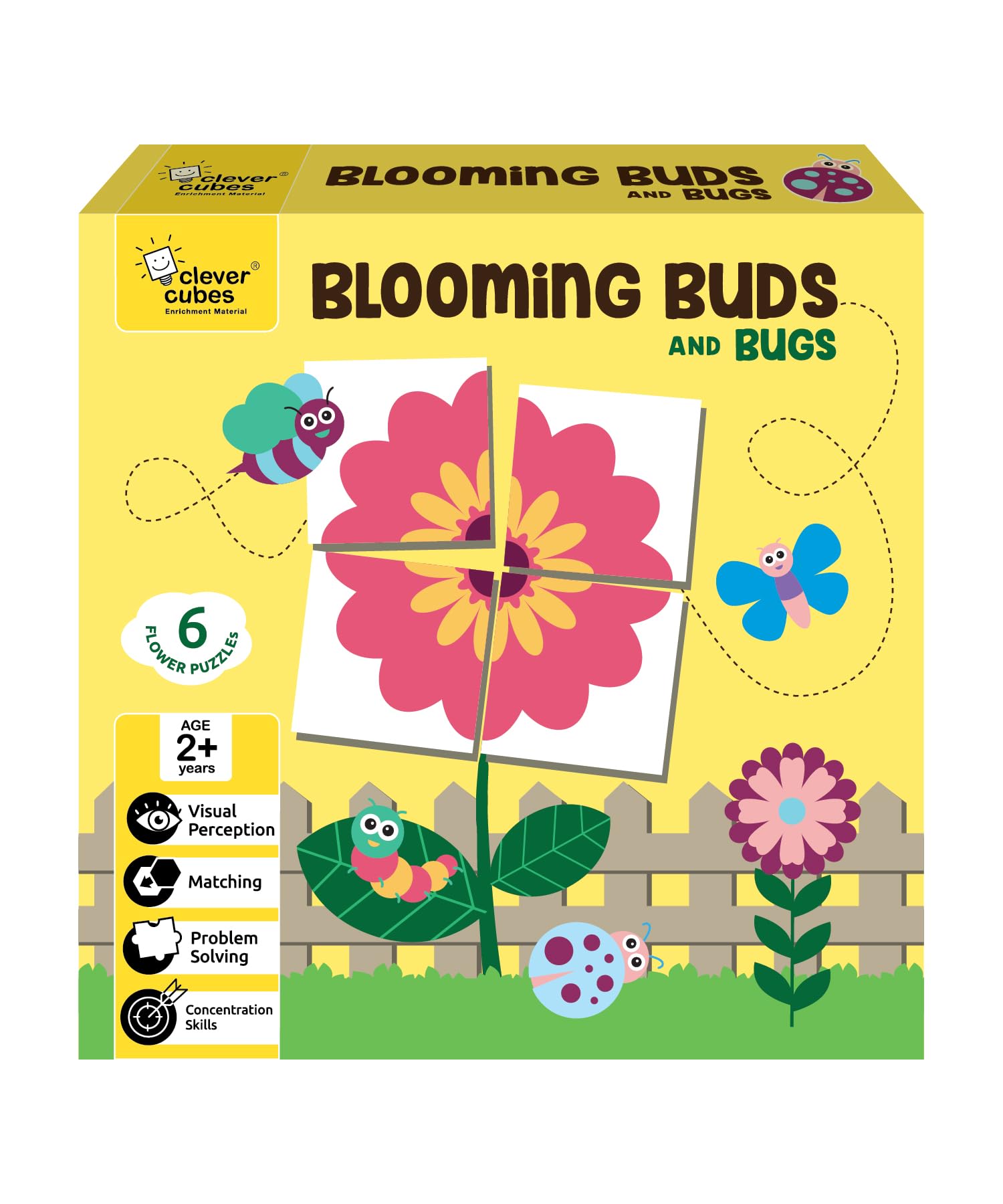 Blooming Buds, Educational Games, Activity Games, Fun Learning Games, Perfect for Return Gifts Multi color