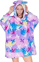 Vista 1 de Nousion Oversized Blanket Sweatshirt, Soft Fluffy Sherpa Fleece Hoodie Blanket, Warm Wearable Blankets for Adult Teen Kid