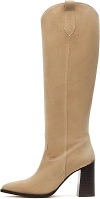 MeiLuSi Suede Knee High Boots Women 2026 Fall Tall Boots