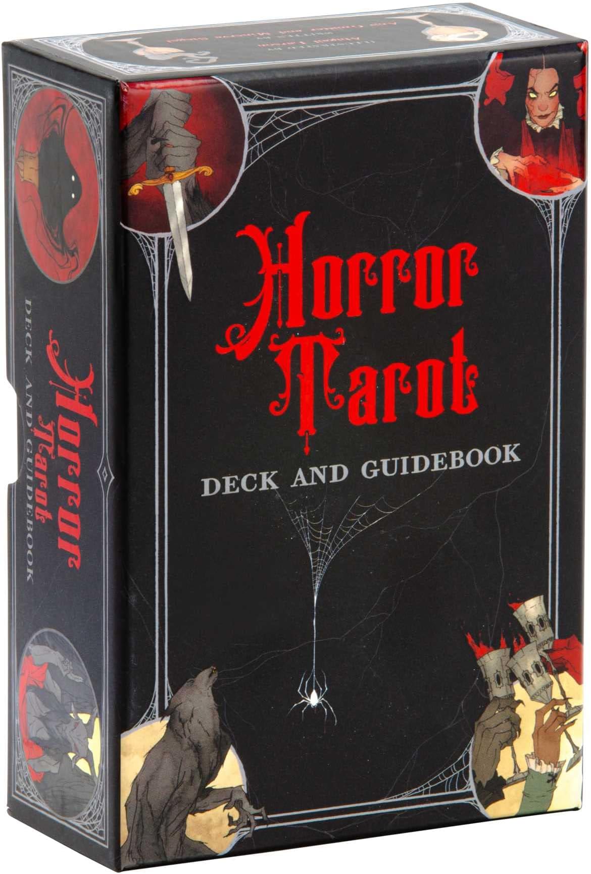 Horror Tarot Deck and Guidebook