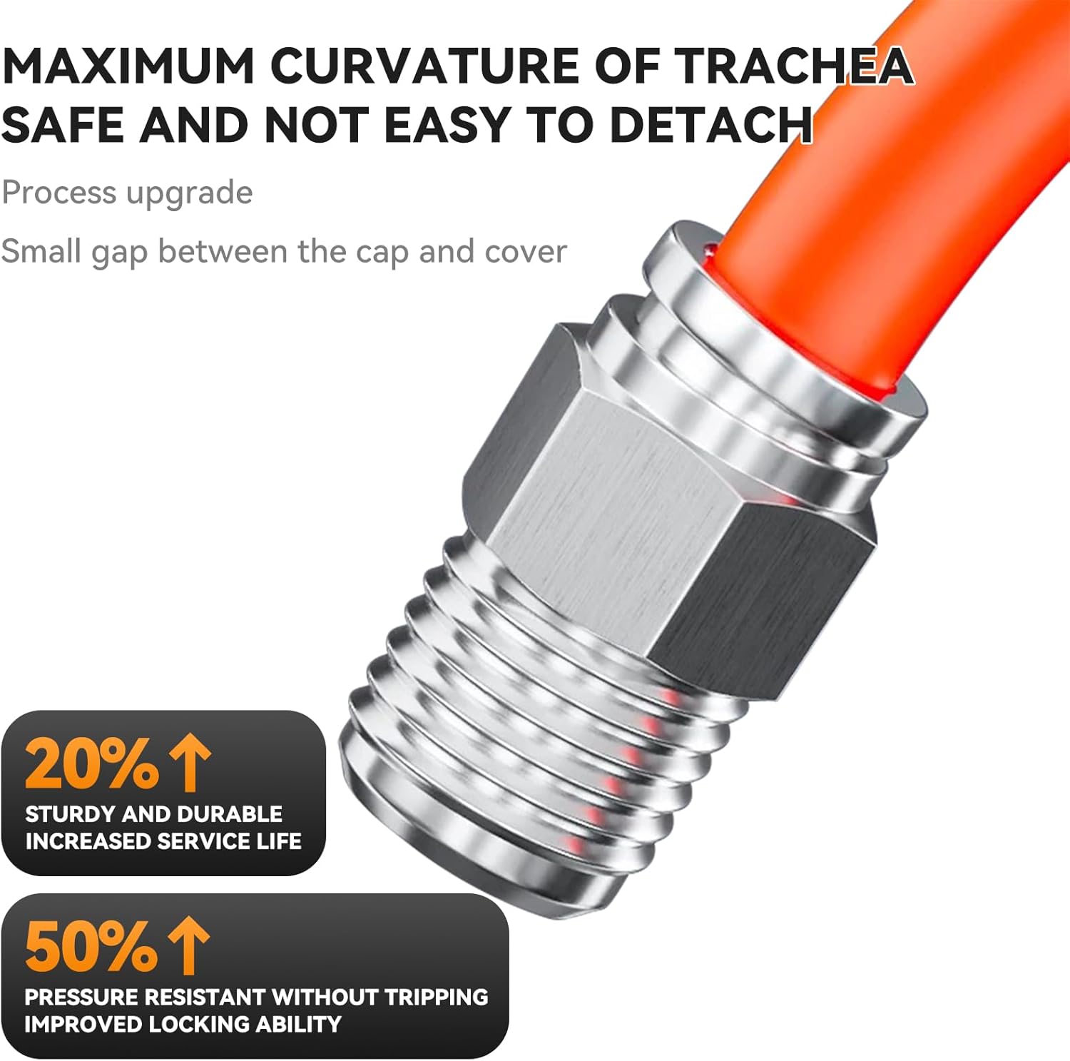 PNEUMATIC 304 Stainless Steel Male Straight 4mm Tube OD x 1/4 Inch NPT Thread Push to Connect Fittings (Pack of 5)