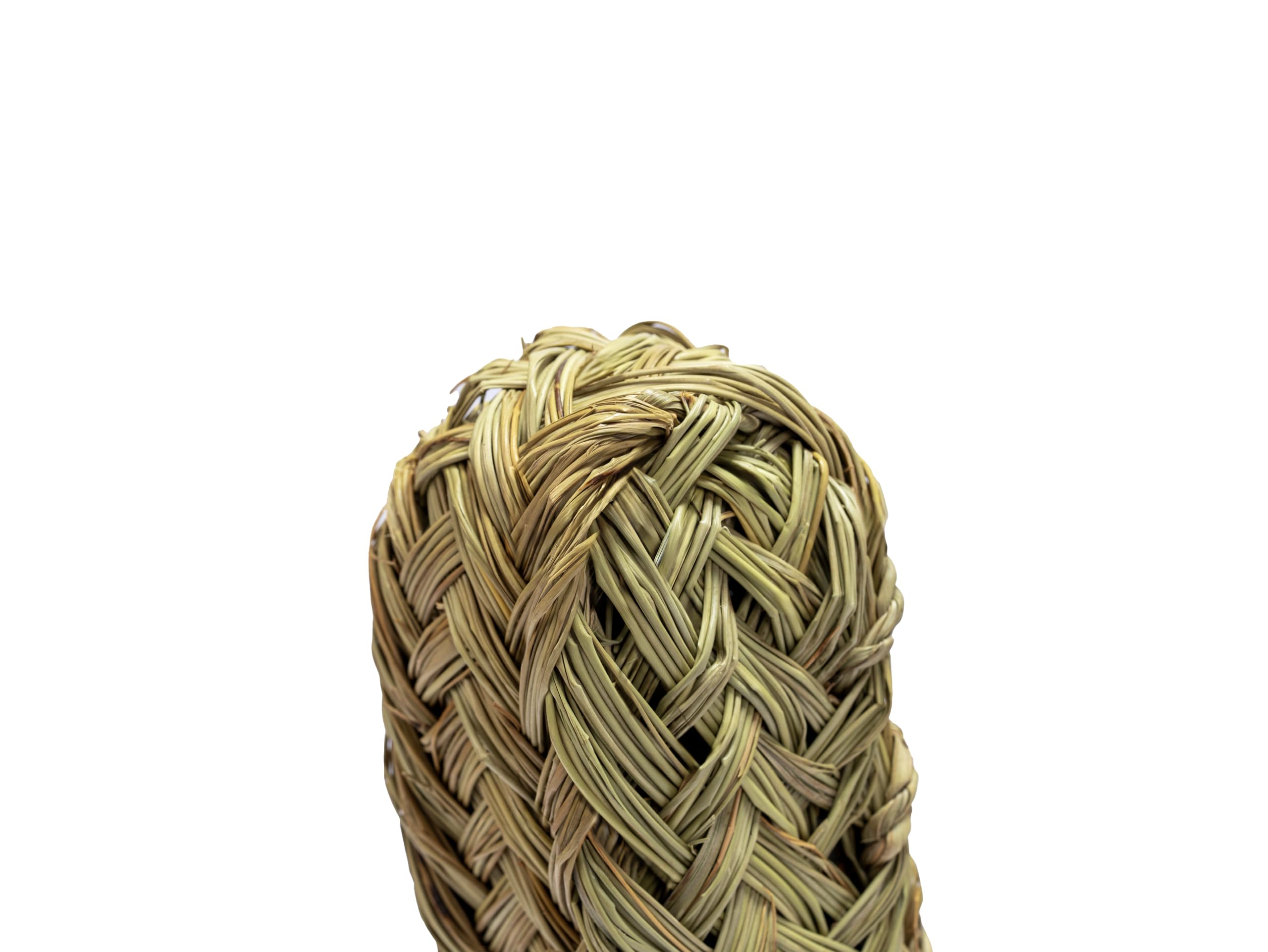 Cactus Decorativo de Fibra Natural, Hecho a Mano en Marruecos, 80 cm, Diseño Trenzado