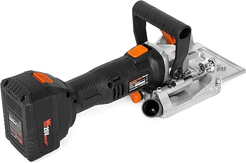 Miniatura 6 de WEN - Kit de unión de placas y galletas inalámbrico con batería de 20 V Max 4.0 Ah y cargador (20648)