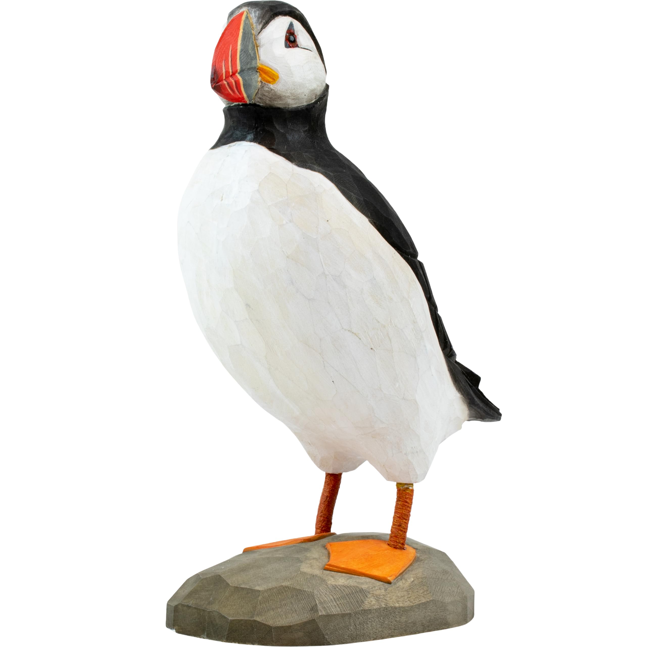 Poster Atlantic Puffin standing on ledge – Muurposter