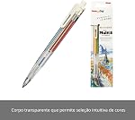 Pentel Art Multi 8 Crayon de couleur (2.0mm) 8 Couleurs en 1 Crayon