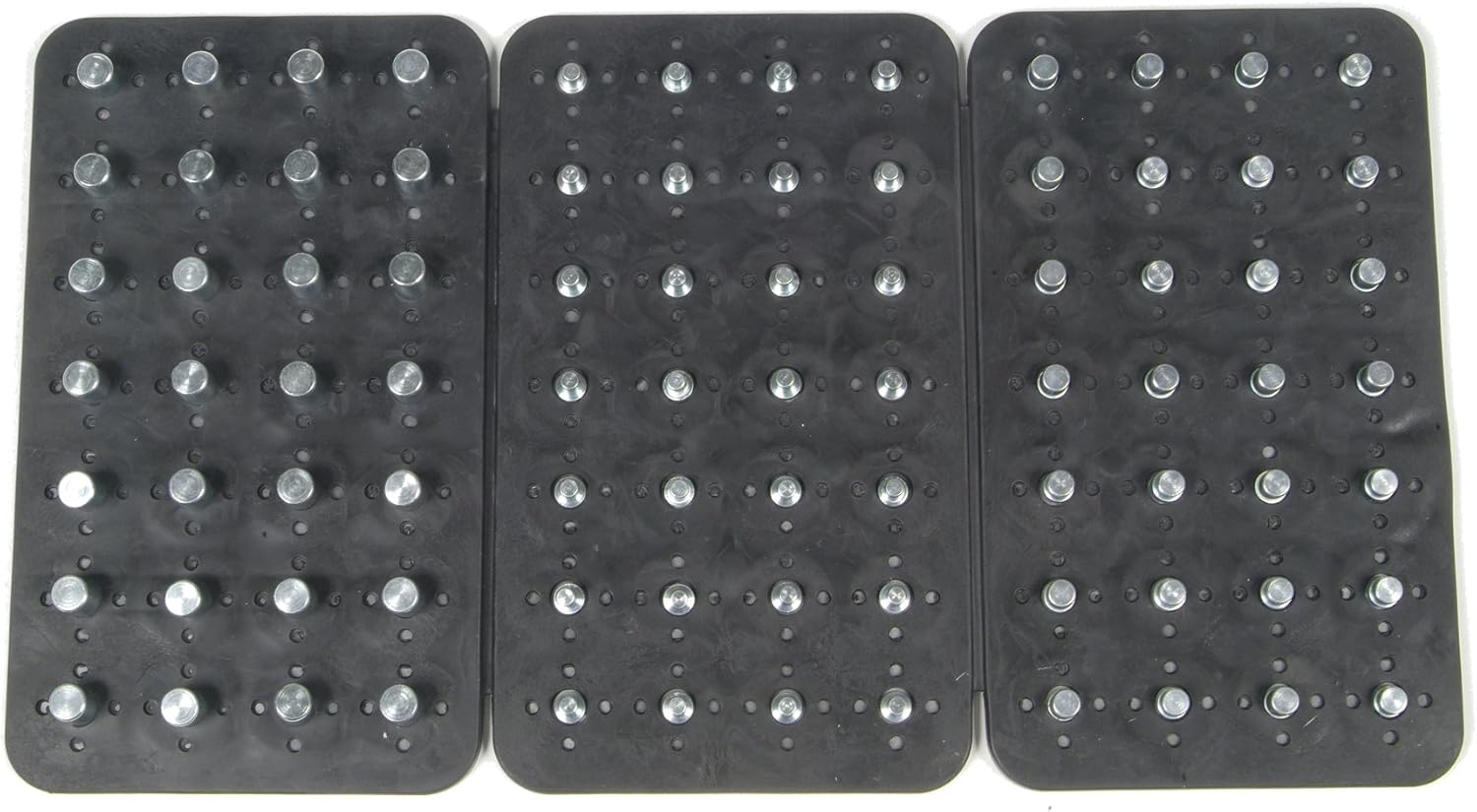 18-3/8 In. x 10-1/4 In. Black 3 Panel 84 Magnet Power Mat & 84 Assorted Power Pegs (MCP72426)