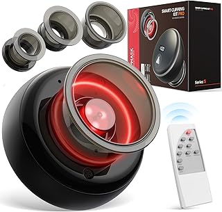 Electric Cupping Kit for Massage Therapy with Remote Controller - 32 Levels of Adjustable Suction & Heat, Portable Cupping Therapy Set for Back Pain Relief, Neck Muscle Soreness