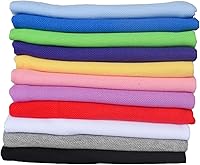 Vista 6 de lovelonglong Polo básico para perro, de algodón de primera calidad, camisetas polo para perros grandes, medianos y pequeños, con cuello de dos Blanco