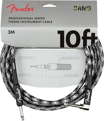 Miniatura 8 de Fender Cable de instrumento original de 18.6 pies, recto, negro, 1 paquete