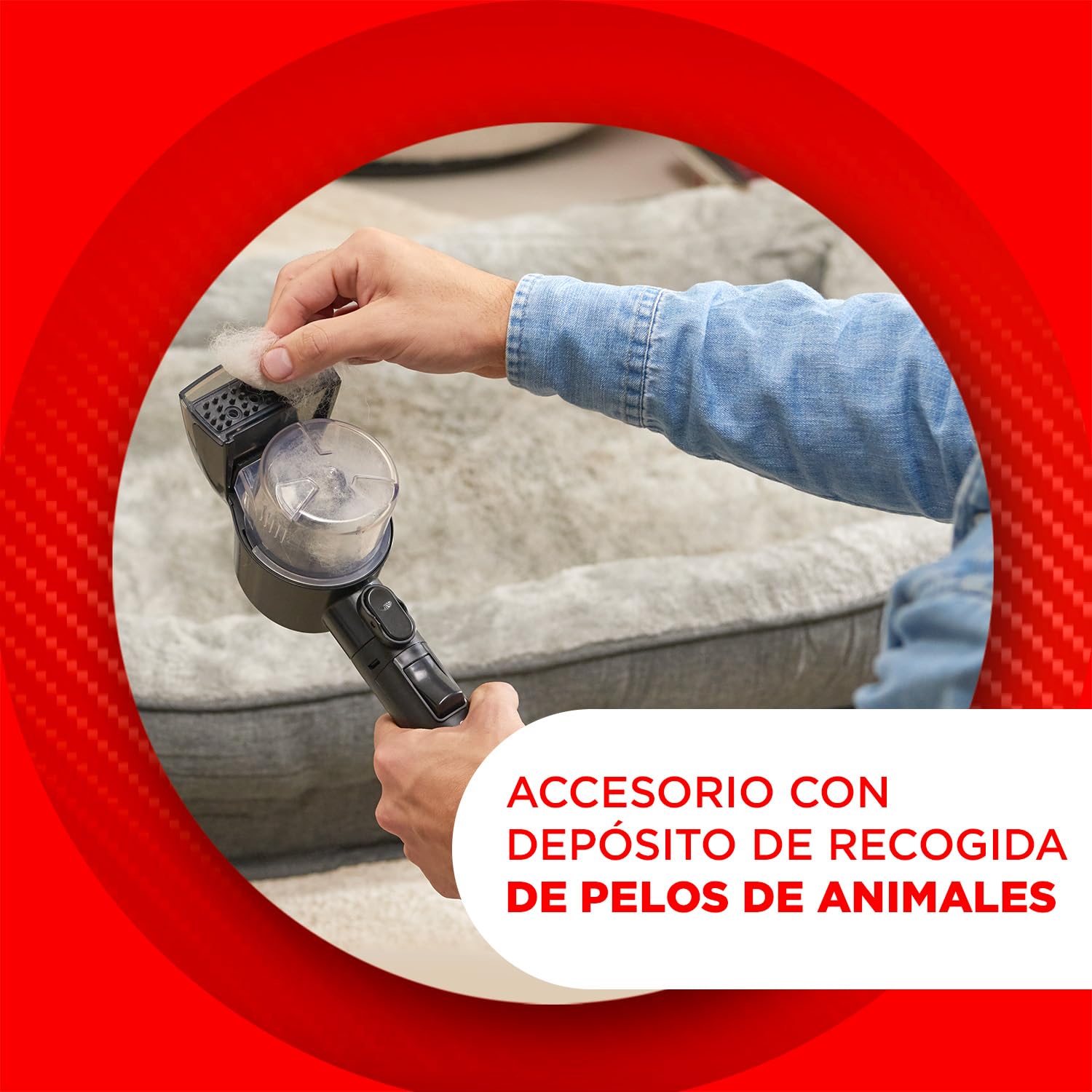Polti StainOver Pet SC50, Limpia Tapicerías a Vapor 4 en 1 para Eliminar Manchas, Quitamanchas con Función Vaporetto, Cepillo con Depósito para Pelos de Animales, 10 accesorios incluidos, Gris Oscuro