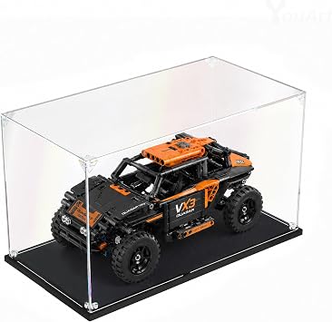 Acrylic Display Case, Showcase for Collectibles Self-Assemble 25x15x15 cm