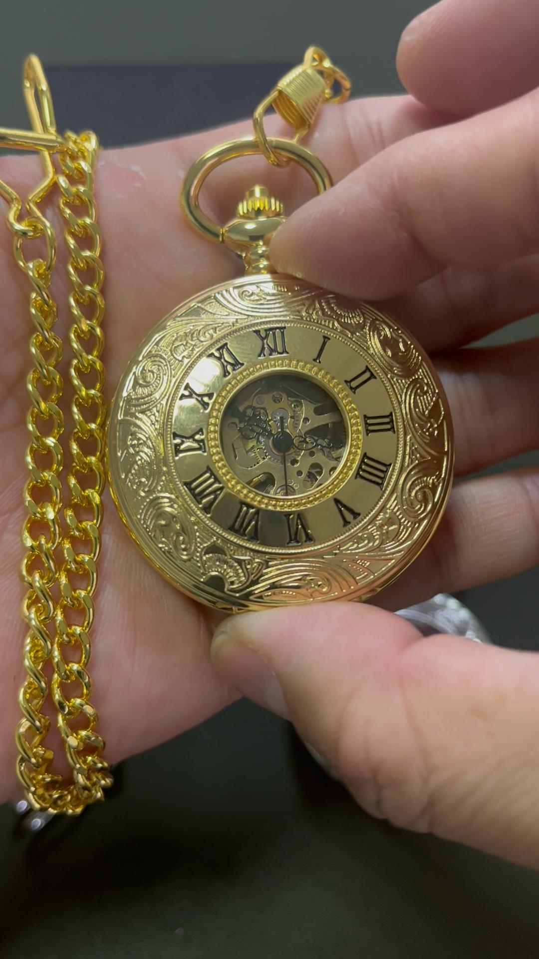 Amazon.com: VIGOROSO Men's Vintage Full Copper Hand-Wind