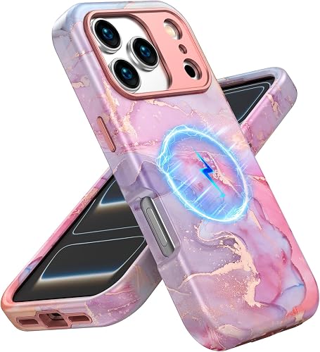 ACKETBOX for iPhone 17 Pro Case,Shockproof Dropproof Protective Phone Magsafe Wi