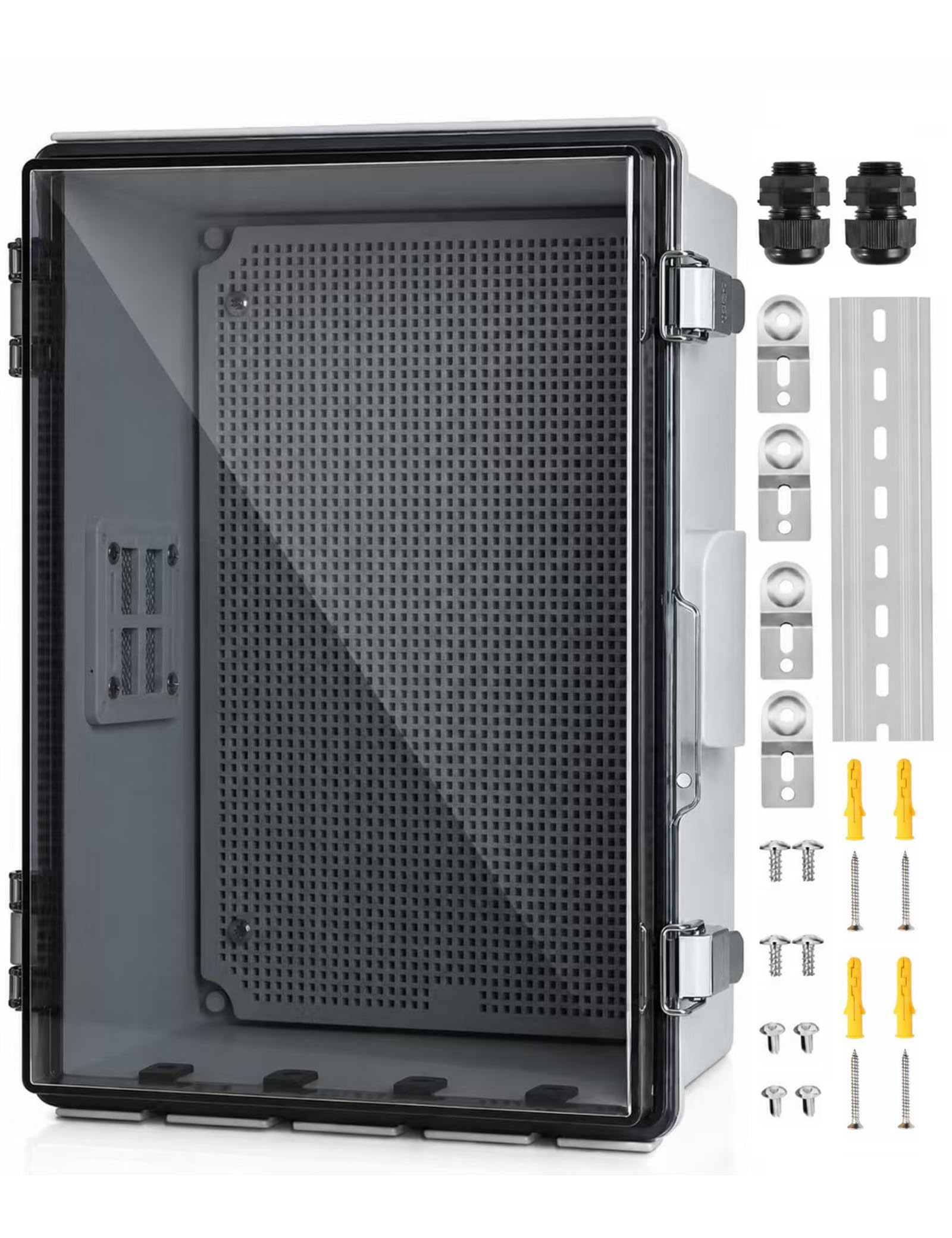 Vented Outdoor Electrical Box - Waterproof & Durable -8