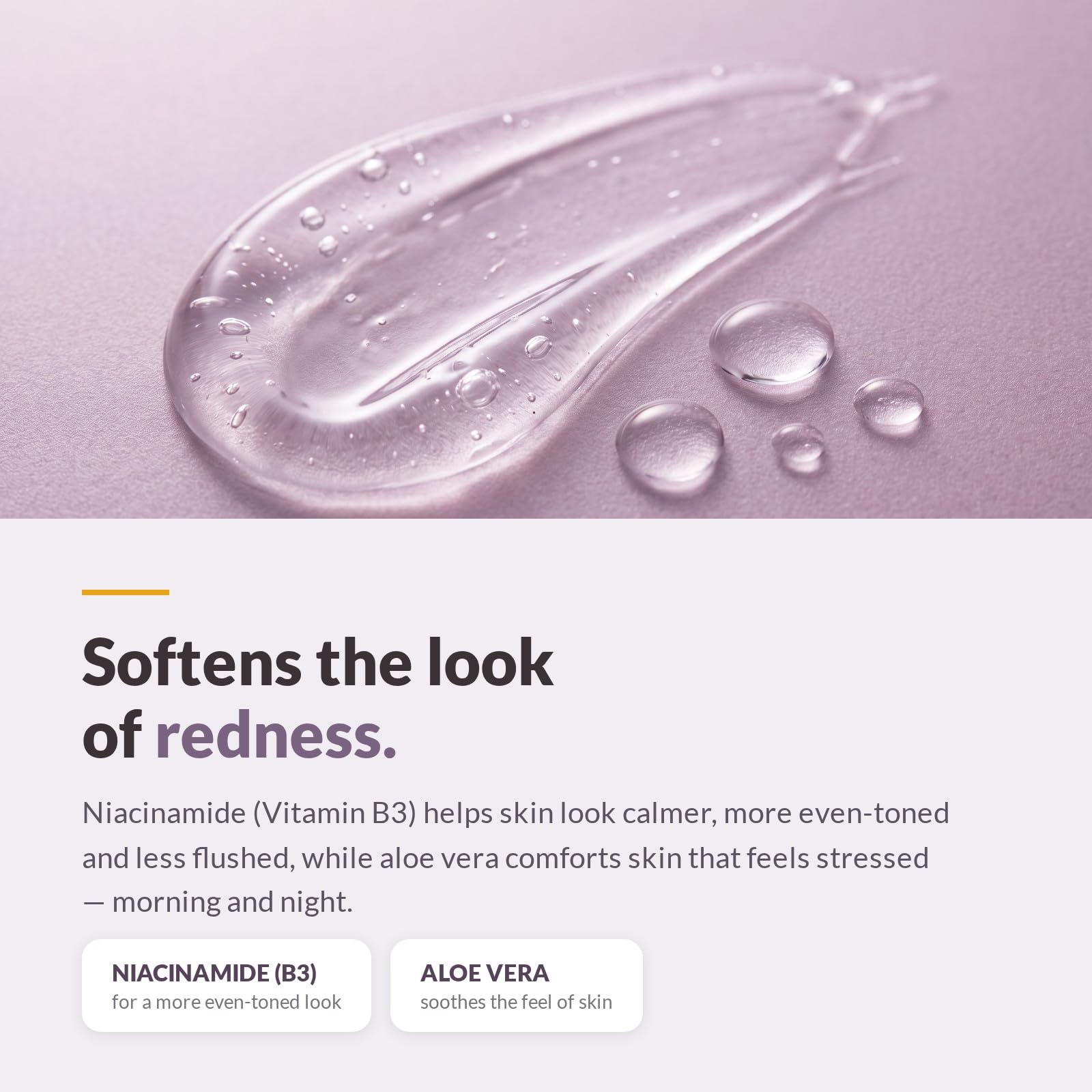 Hey Honey Skincare Make A Splash | Intensiv Hydratisierendes Niacinamid Aqua Gesichtsserum | Intensive Gesichtspflege & Feuchtigkeit mit Anti-Aging-Effekt | 45 ml