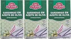 Sardinha em Lata Portuguesa - 100% em Azeite de Oliva - 125g - RAMIREZ - Tampa Abre Fácil - 3 Unidades.