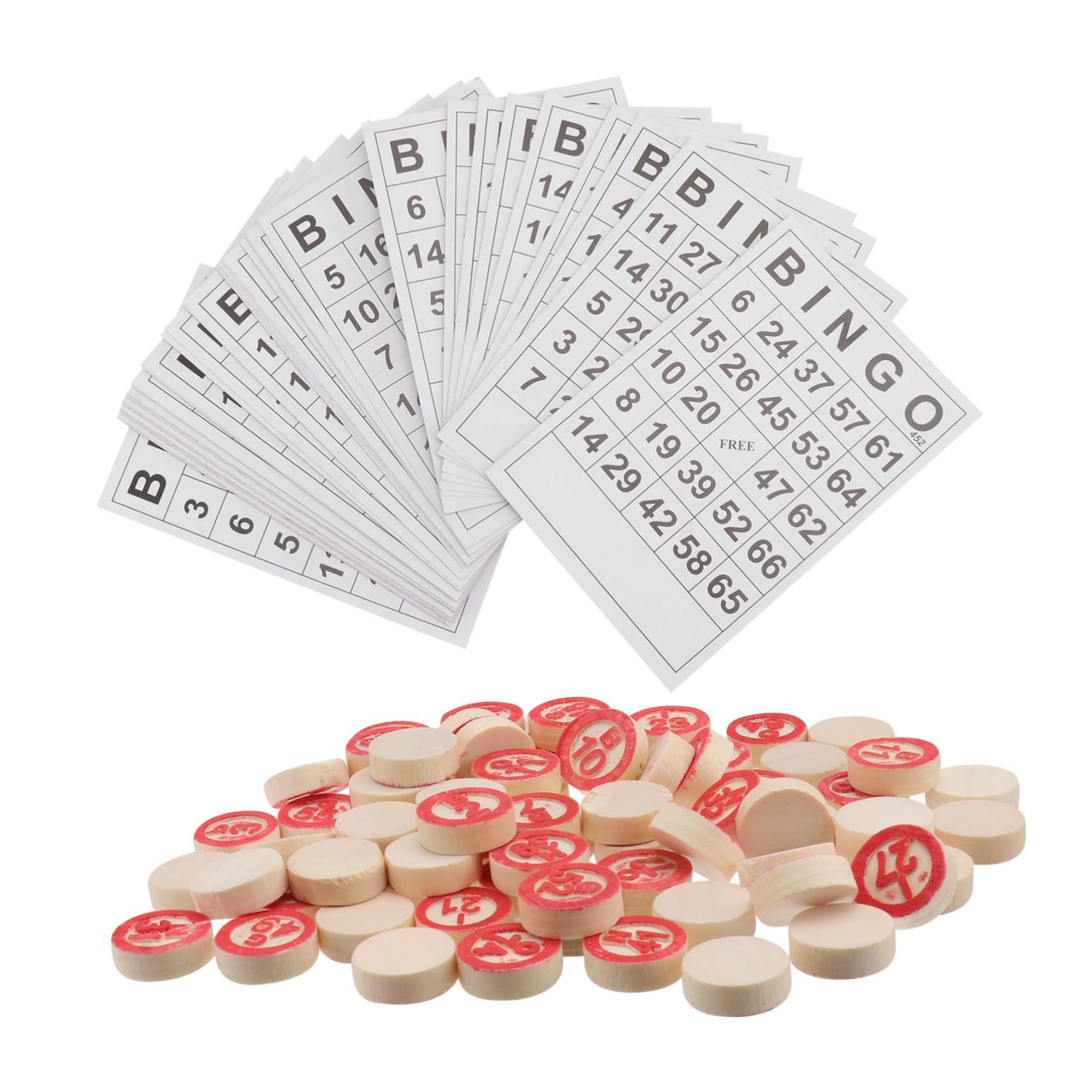 ERINGOGO 1Set Bingo Chess Game Educational Logical Bingo for Design Fun Family Activity Enhances Logical Thinking and Concentration