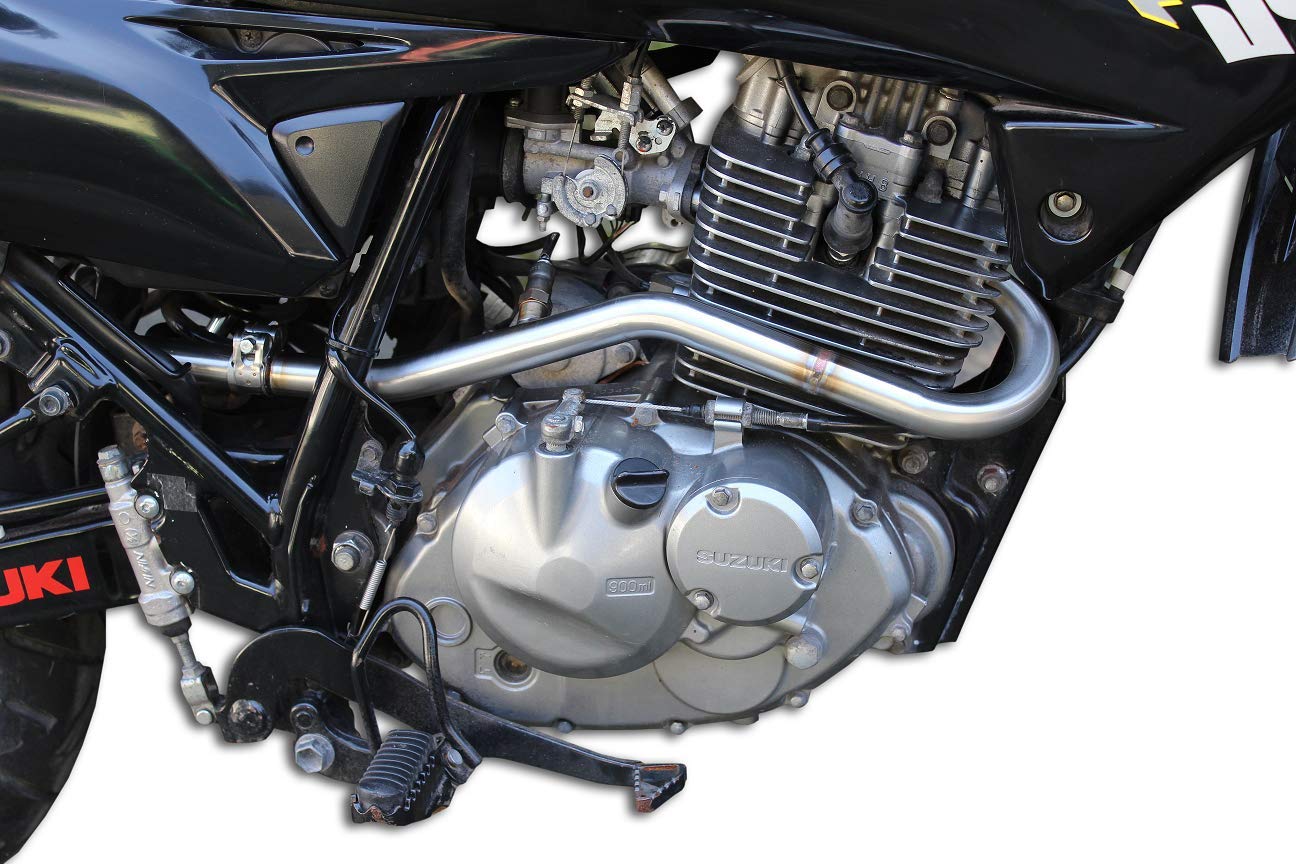DOMINATOR Collecteur d'échappement compatible avec DR 125 SM