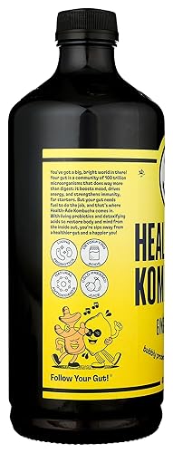 Miniatura 5 de Health Ade Kombucha de jengibre orgánico y limón 48 onzas
