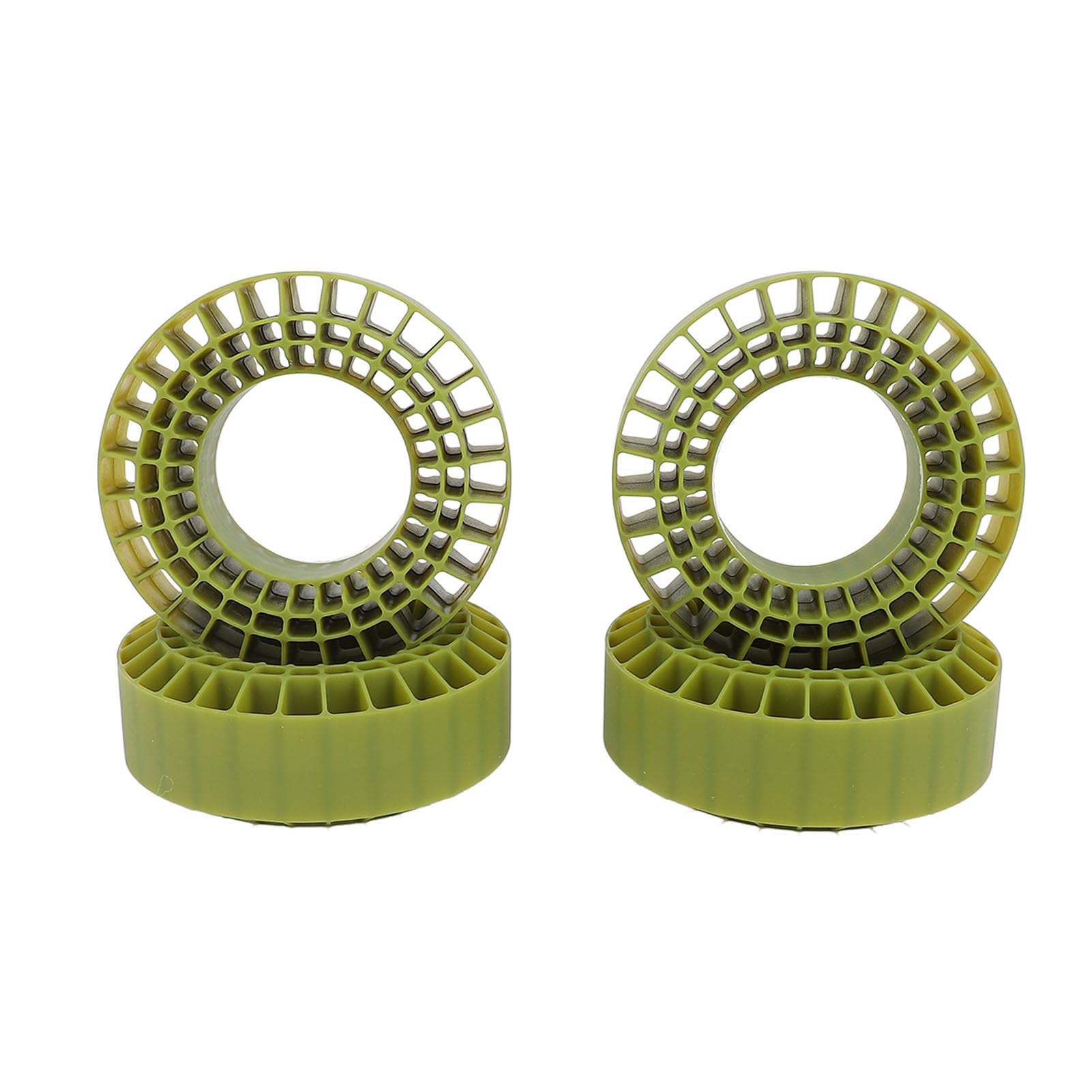 RiToEasysports 4pcs RC Crawler Car Wheel Insert, Enhanced Sidewall Support Silicone Tires Insert for SCX10 1/10 Crawler Car