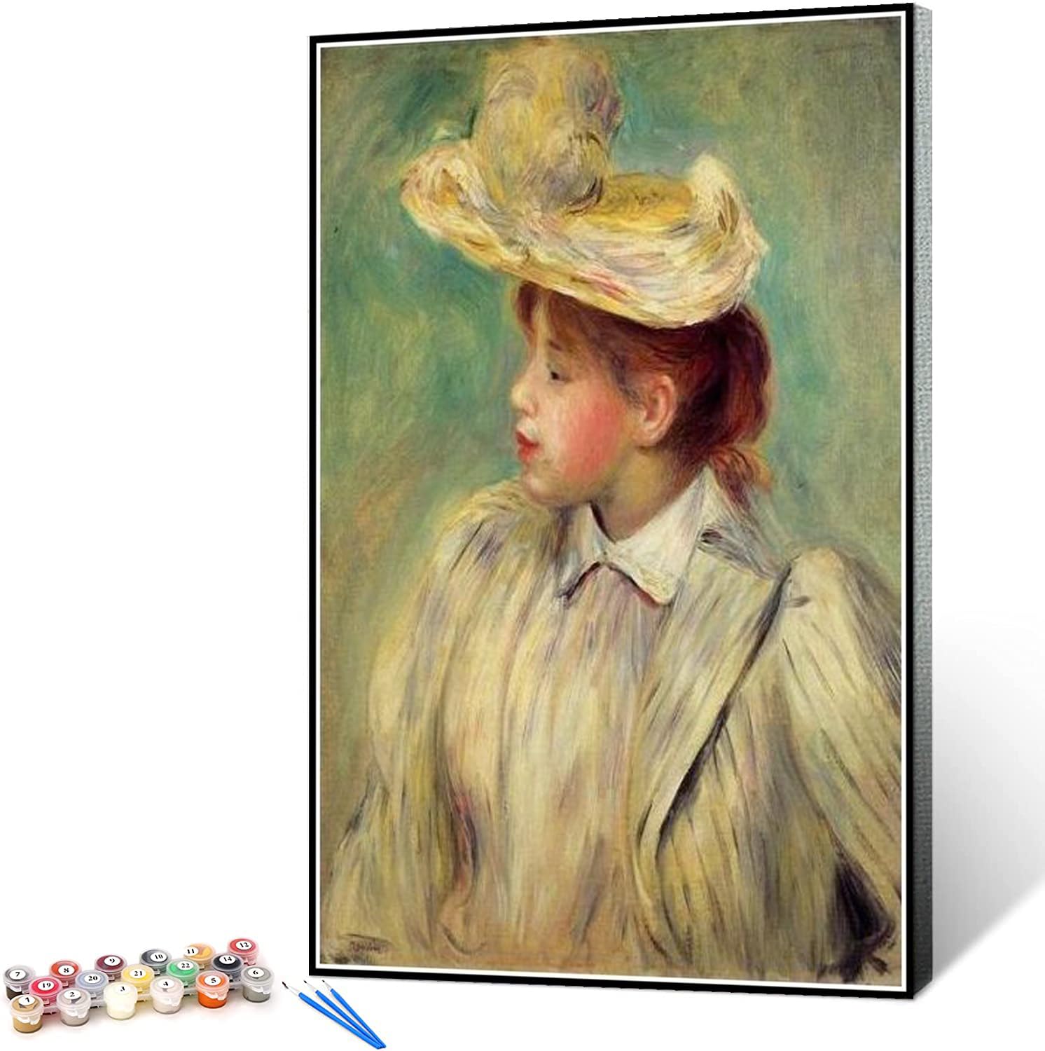 Amazon.co.jp: DIY番号によるペイント、 ピエール・オーギュスト