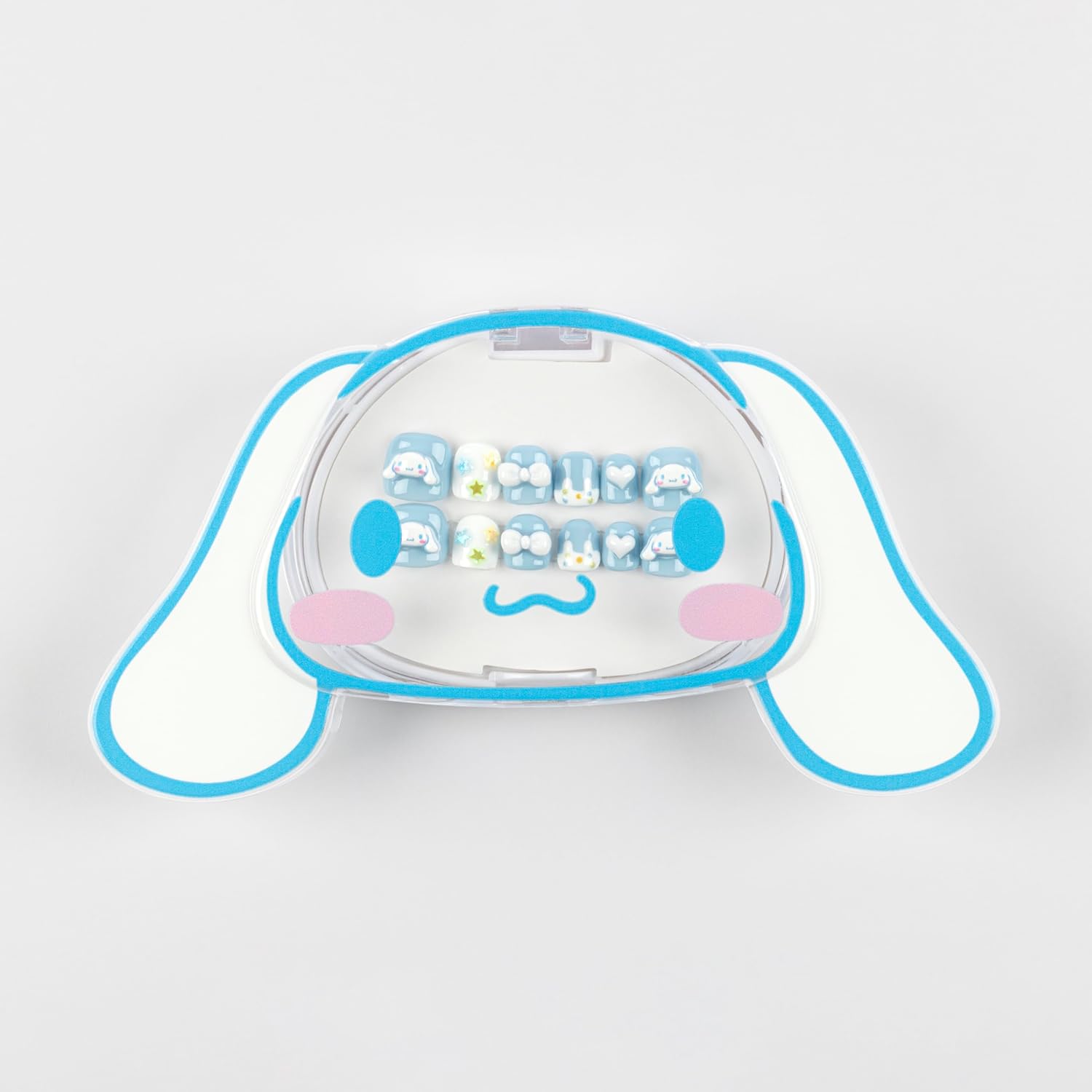 First-Ever 3D Cinnamoroll Press-Ons Luxury handmade Sanrio nails with sparkling charms, gems & fluffy 3D clouds Full 24-pc kit + glue & tabs. The dreamiest kawaii mani for girls & tweens!