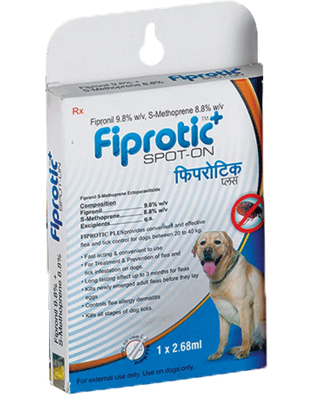 See full amazon price history chart for all4pets Fiprotic Spot-On 20 to 40 Kg Dogs 2.68 Ml, Multicolor (EK-TEK-PC-007) all4pets Fiprotic Spot-On 20 to 40 Kg Dogs 2.68 Ml, Multicolor (EK-TEK-PC-007) (B095BTK2V2) Amazon Price History, Amazon Price Tracker