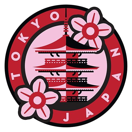 Vagabond Heart Tokyo Sticker - Weatherproof Vinyl Japan Souvenir Decal