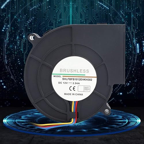 Miniatura 2 de Mini potente motor de aire, ventilador de aire de turbina de CC, secadora de alfombras, ventilador de piso, soplador, para restauración de daños por