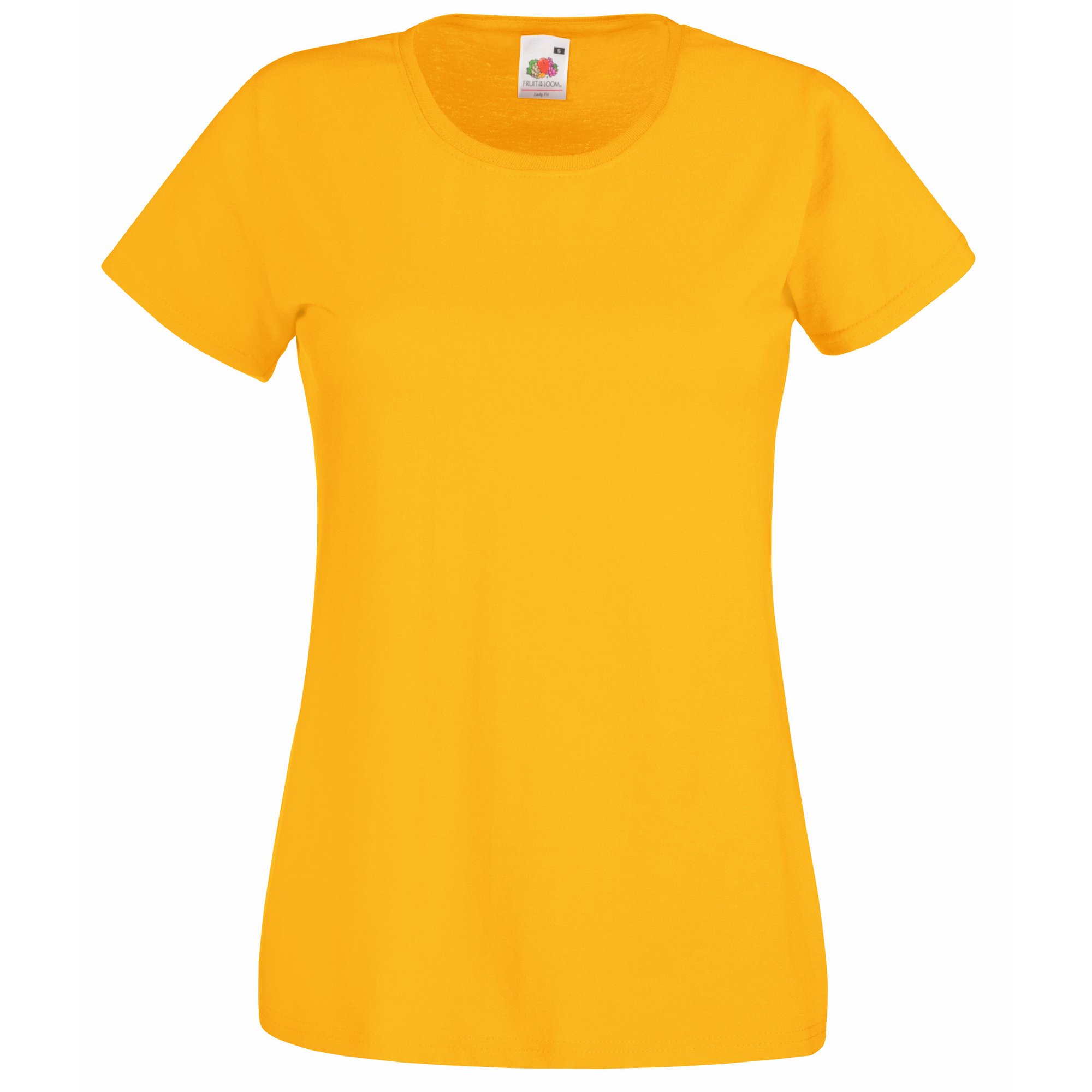 Fruit of the Loom women's value weight t-shirt, lady-fit - - X-Large