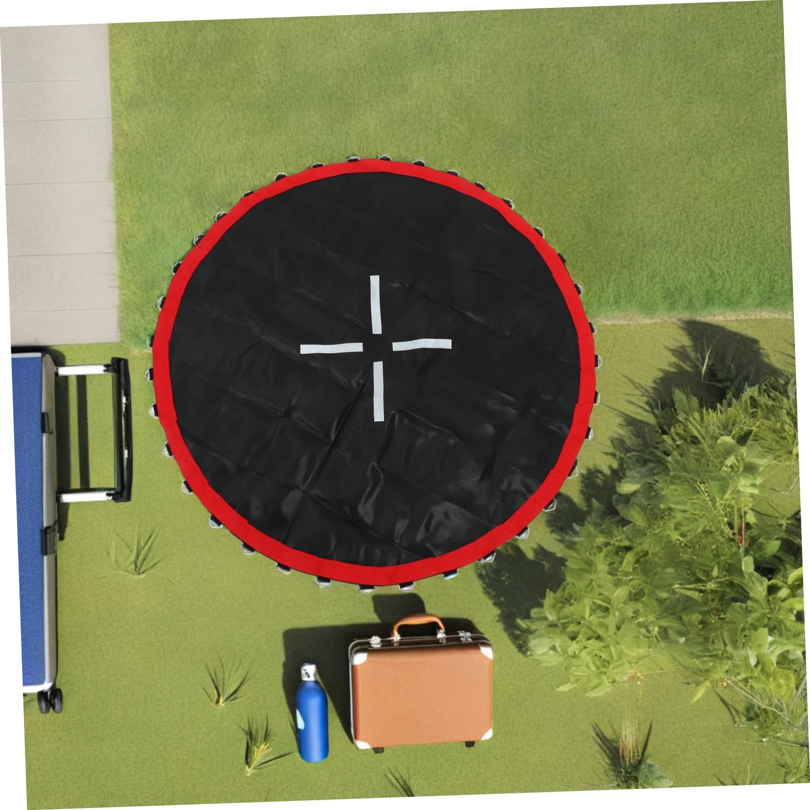 Gatuida Tappeto Elastico per Trampolino Sostituzione Resistente per Fitness all Aperto Tessuto Durevole Installazione Rapida Rete Traspirante capacità di Peso Certificata