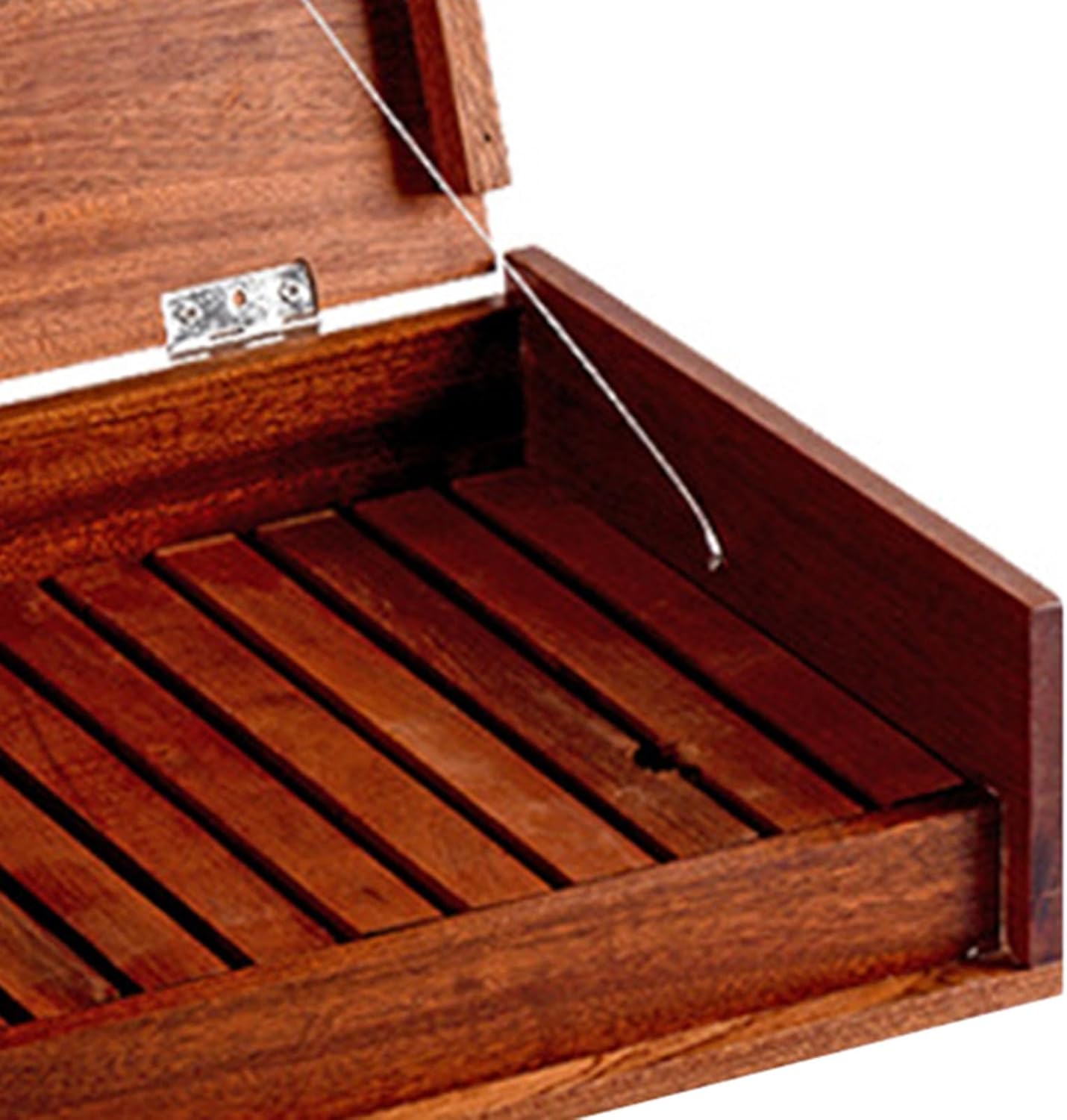 Wooden Bento Box with Dry Ice Partition Ingredients Sushi Tray for Party