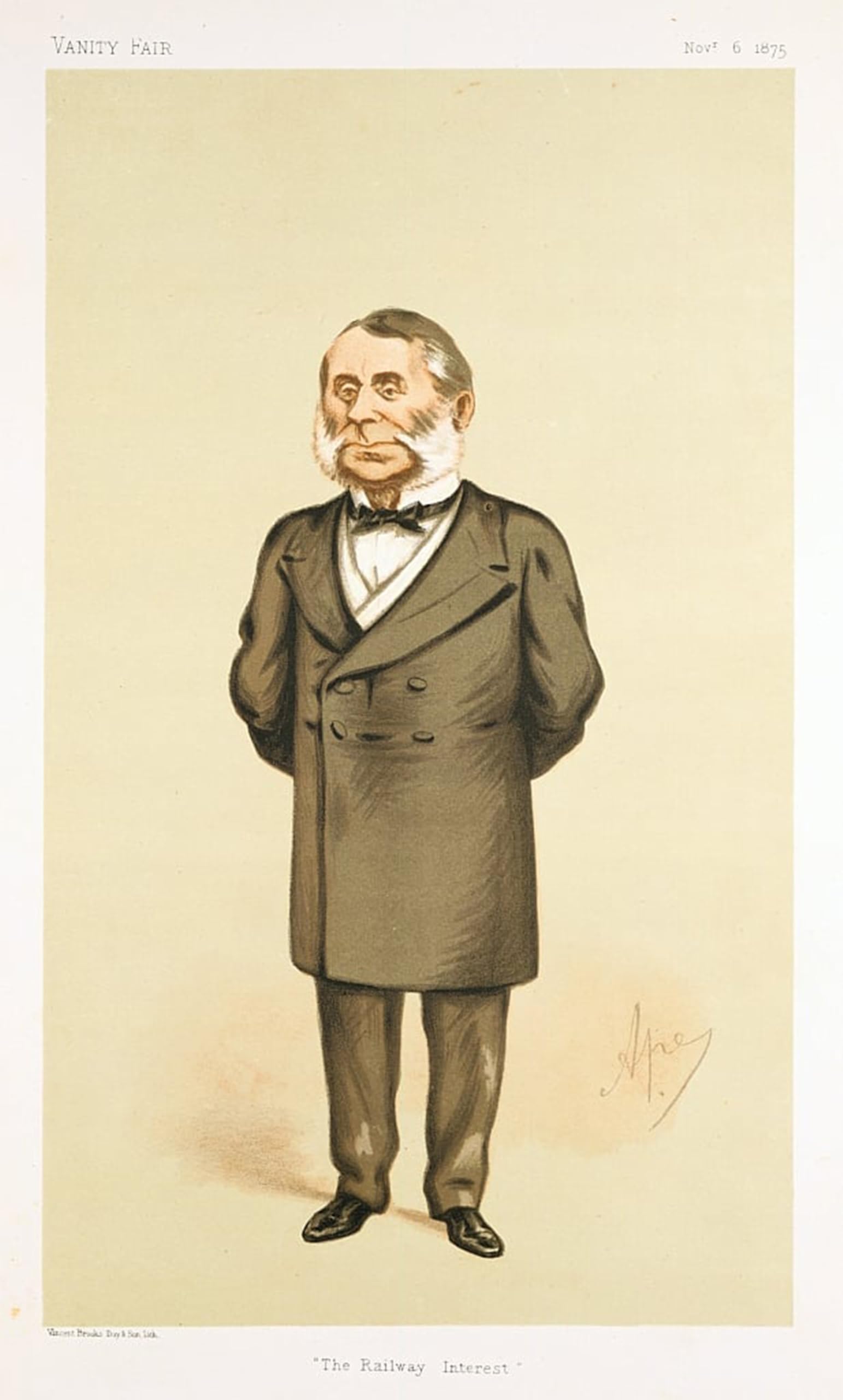 POSTERIIk Famous Modern Artwork Art Mural Lord Strathnairn He Was Made a Statesman Because He Was a Soldier by Carlo Pellegrini Oil Paintings Pictures for Home Decor 60x90cm