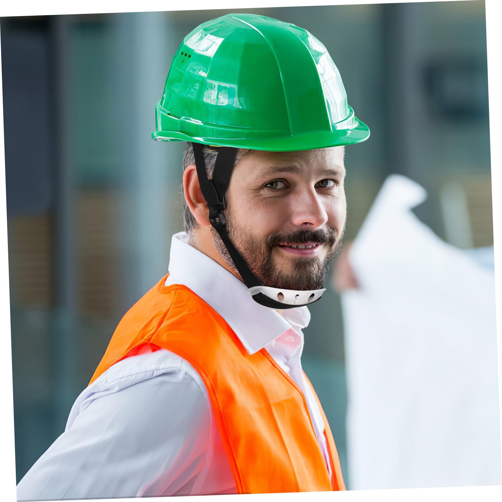 10 Set Sottogola Del Casco Elasticizzato Fascia Per Casco Di Sicurezza Sottogola Per Elmetto Universale Sottogola Imbottito Sostituzione Poliestere Nero Colore Casuale 2 Pezzi*10
