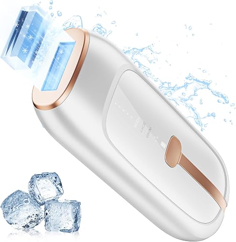 Depiladora Luz Pulsada para Mujeres y Hombres, Indolora Sapphire Depiladora Lase