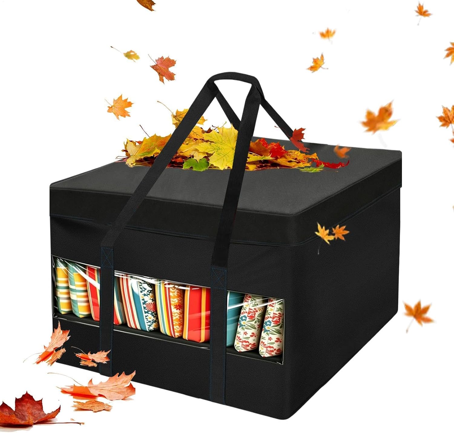 Cushion Storage Bag - Outdoor Waterproof Pack with Handle and Zipper Use